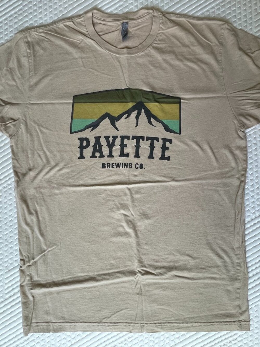 Payette Brewing Co. from Boise, Id. T-Shirt - LARGE